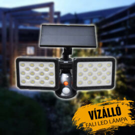 Szolár fali LED lámpa - W770A