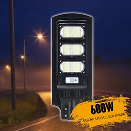 Solar utcai lámpa 600W IP67