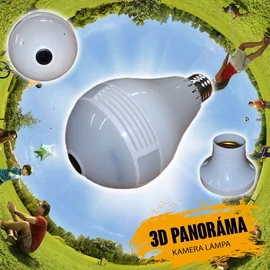 3D panoráma VR kamera lámpa