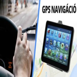 GPS navigáció 7 colos kijelzővel