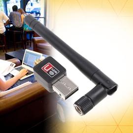 Mini USB wifi router antennával