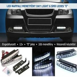 LED nappali menetfény Day Light 6 SMD ledes "E"