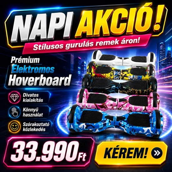 Prémium Elektromos Hoverboard HV01