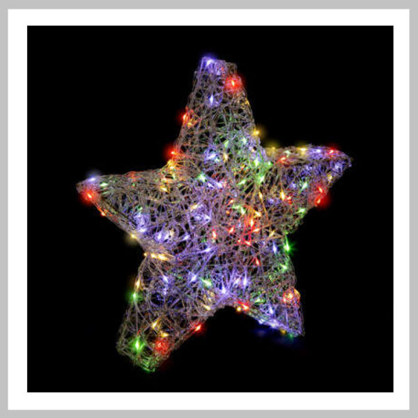 Karácsonyi LED dekor világító csillag 50 cm 191081A