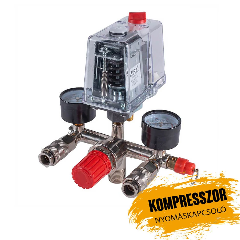 BLACK kompresszor nyomáskapcsoló 380V - 10682