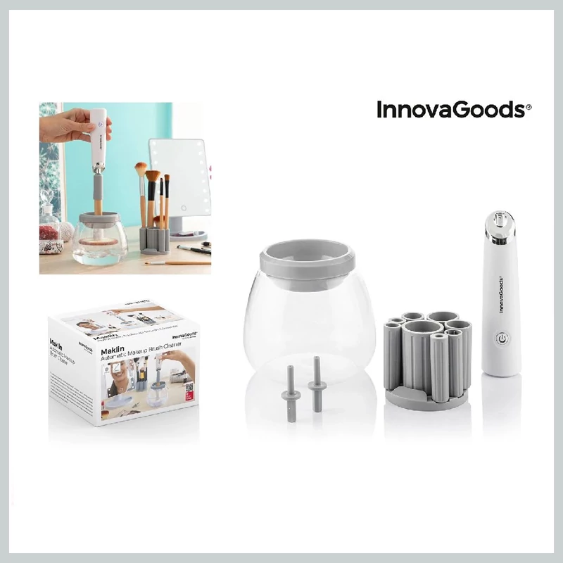 Innovagoods automata sminkecset tisztító 5260103409