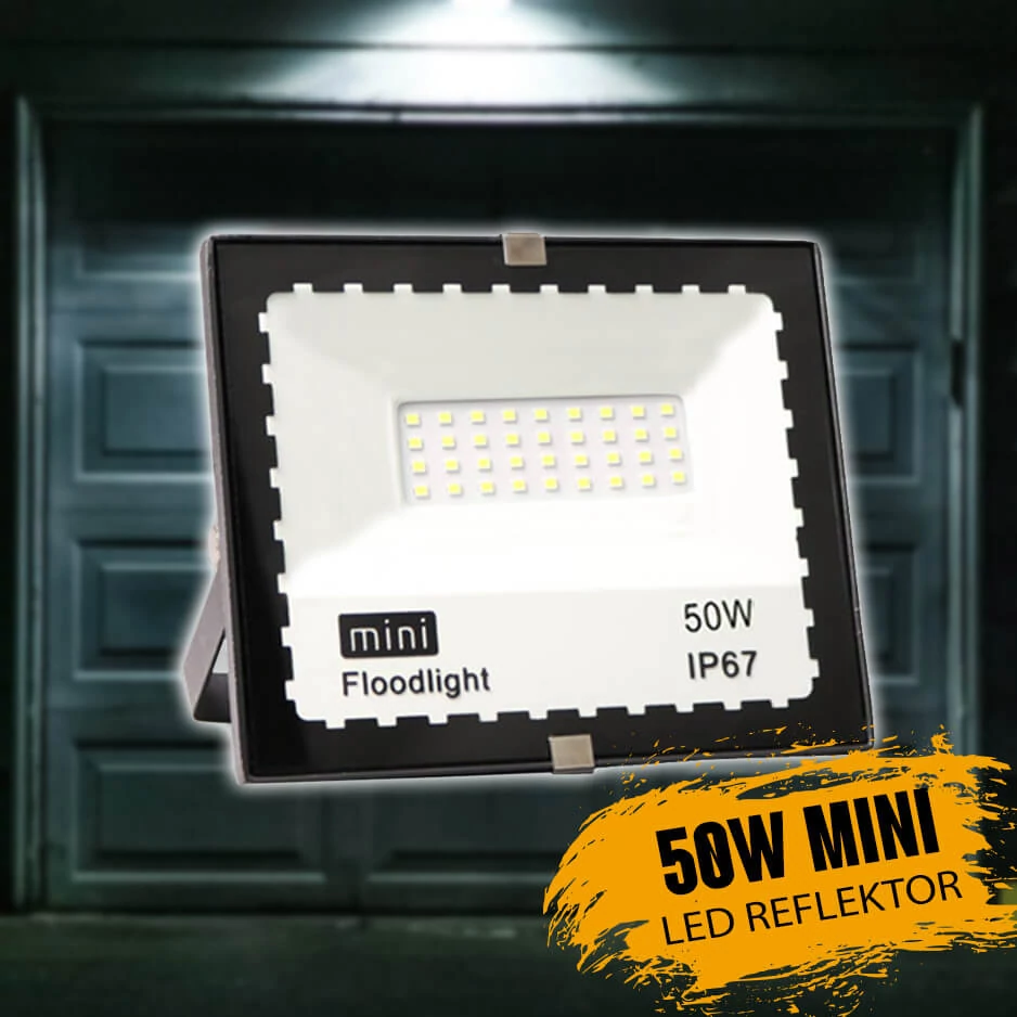 50W mini kültéri led reflektor